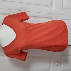 Orange Nike Dri-Fit T-shirt. Women's Small